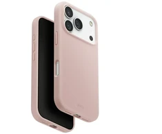 UNIQ Lino dėklas, skirtas iPhone 17 Pro, su Magclick įkrovimu, rožinis