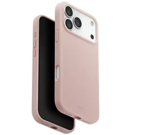 UNIQ Lino dėklas skirtas Apple iPhone 17 Pro Max Magclick Charging rožinės spalvos