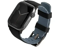 Uniq Išmaniojo laikrodžio Apple Watch 4/5/6/7/8/SE/ULTRA magnetinis/dvipusis dirželis, Juodos spalvos, 42/44/45mm