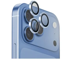 UNIQ Optix AluGuard (DX2) fotoaparato objektyvo apsauga, skirta iPhone 18 Pro / iPhone 18 Pro Max, mėlyna