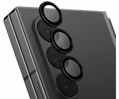 UNIQ Optix Aliuminio Camera LensProtector Samsung Galaxy Z Fold6 F956 shimmer juodas su aplkatoiumi