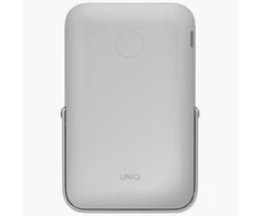 UNIQ Powerbank Hoveo 5000mAh USB-C 20WPD Fast charge Wireless Magnetic šviesiai pilkas/chalk pilkas