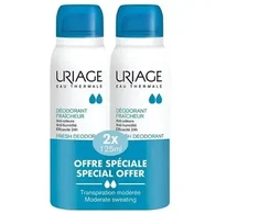 Uriage FRESH deodorant spray pack 2 x 125 ml
