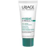 Uriage Hyseac 3 Regul+. Spuogai, inkštirai. Salicilo rūgštis/AHA 40 ml
