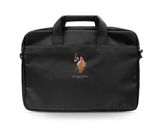 US Polo Assn. krepšys iki 16" nešiojamam kompiuteriui juodos spalvos