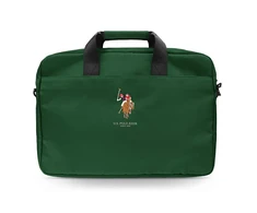US Polo Assn.krepšys 16" nešiojamam kompiuteriui - žalios spalvos