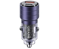 Usams C36 USB A+C 95W greitas automobilinis kroviklis