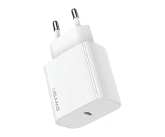 USAMS Laidinis įkroviklis 1xUSB-C T65 PD20W (only head) PD Fast Charging baltos spalvos CC226TC01 (US-CC226)