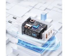 USAMS CC180 65W PD QC USB A+C+C