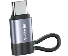 USAMS Adapteris AU17 Lightning – USB-C 30W aliuminio SJ677LN01 (US-SJ677)