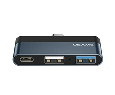 USAMS ADAPTER HUB USB 2.0/USB 3.0/USB-C PILKA/Pilkas SJ490HUB01 (US-SJ490)