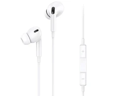 USAMS ausinės stereo EP-41 3,5 mmbaltos spalvos SJ451HS01