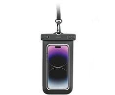 USAMS vandeniui atsparus dėklas 6.7" IP68 juodos spalvos FSD1201 (US-YD012)