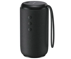 USAMS kolonėlė YC Series Bluetooth 5.0 10W Atspari vandeniui nešiojama kolonėlė su virvele juodos spalvos YC011YX01(US-YC011)