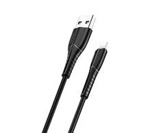 USAMS Kabelis U35 lightning 2A Fast Charge1m juodos spalvos SJ364USB01 (US-SJ364)