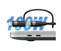 USAMS Kabelis U85 2xUSB-C/USB/Micro-USB/ Lightning 6in1 1,2m 100W PD Fast Charge violetinės spalvos SJ645USB02 (US-SJ645)