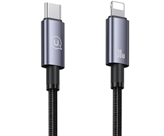 USAMS Kabelis USB-C į Lightning 30W 0,25m greito įkrovimo nešvarumai SJ679USB01 (US-SJ679)