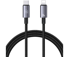 USAMS Kabelis USB-C į Lightning 30W 1,2m greito įkrovimo nešvarumai SJ662USB01 (US-SJ662)