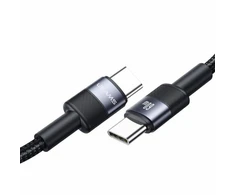 USAMS kabelis USB-C į USB-C 3A 1.2m pintas SJ724ZJ01 (US-SJ724)