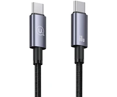 USAMS Kabelis USB-C į USB-C 60W 1,2m greito įkrovimo nešvarumai SJ661USB01 (US-SJ661)