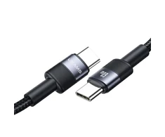 USAMS Kabelis USB-C į USB-C 60 W greito įkrovimo nešvarumai SJ724USBSG01 (US-SJ724)