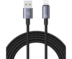 USAMS Kabelis USB į Lightning 2,4A 2m greito įkrovimo nešvarumai SJ669USB01 (US-SJ669)