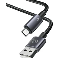 USAMS Kabelis USB į Micro-USB 2A 1,2 m greito įkrovimo nešvarumai SJ668USB01 (US-SJ668)