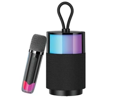 USAMS kolonėlė Bluetooth 5.3 YIN Seriessu belaidžiu mikrofonu YX13YX01 (US-YX013)