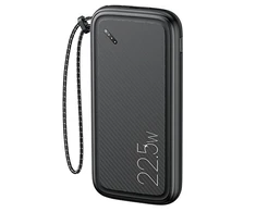 USAMS Powerbank PB56 10000mAh 22.5W 2xQC3.0+PD Fast Charge juoda/juodas 10KCD15101 (US-CD151)