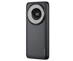 USAMS Powerbank PB62 10000mAh 20W QC3.0+PD Magnetic Wireless Fast Charge juodos spalvos 10KCD17101 (US-CD171)