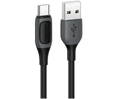 Usams US-SJ596 USB-C 3A 1m Juodas
