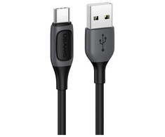 Usams US-SJ596 kabelis USB-C | 3A 1m juodas