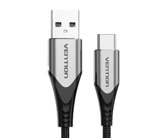 Vention USB 2.0 A į USB-C 3A kabelio ventiliacija CODHH 2m pilka