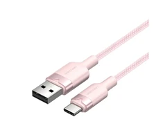 USB 2.0 A į USB-C 3A laidas Vention CTNPH 2M (rožinis)