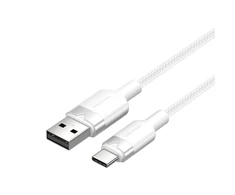 USB 2.0 A į USB-C 3A laidas Vention CTNWF 1M (baltas)