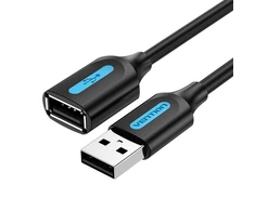 Vention prailginimo kabelis USB 2.0 CBIBD 0.5m - Juodas