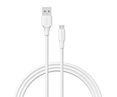 Vention USB 2.0 kištukas į mikro-B kištukas 2A 1.5 m ventiliacija CTIWG (balta)