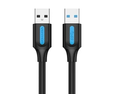 Vention USB 3.0 kabelis CONBI PVC 3m - Juodas