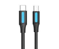 Vention USB-C 2.0 - Mini-B 2A kabelis 1m COWBF - Juodas