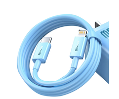 USB-C su Lightning kabeliu Baseus, PD 20W 1m (mėlyna)