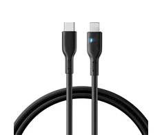 Joyroom Premium Series A13 Lightning / USB-C 20W 2m kabelis – juodos spalvos
