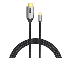 Vention USB-C į HDMI laidas 2 m ventiliacijos CRBBH (juodas)