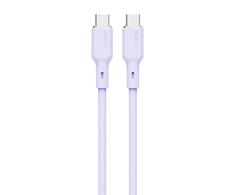 USB-C į USB-C laidas Aukey CB-SCC101, 100W, 1m (levanda)