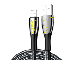 USB laidas, skirtas Lightning Joyroom S-2030K6 2.4A 2m (juodas)