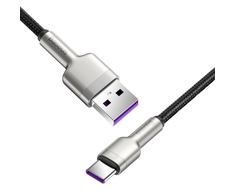 Kabelis USB A - USB C, 1.0m 66W (netinka iPhone 15 įkrovimui) Cafule BASEUS
