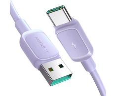 USB kabelis Joyroom (S-AC027A14) type-C (3A) 1.2m violetinis