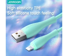 USB kabelis Joyroom (S-2030M8) "lightning" (2.4A) 2m žalias
