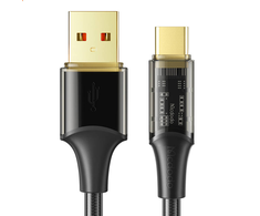 USB į USB-C laidas, Mcdodo CA-2090, 6A, 1.2 m (juodas)
