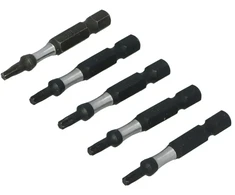 Antgaliai smūginiai TORX 5vnt. Draumet | T15