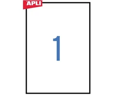 Uzlīmes APLI ILC ar izmēru 210x297mm, 25 loksnes/1 uzlīme loksnē (10819)